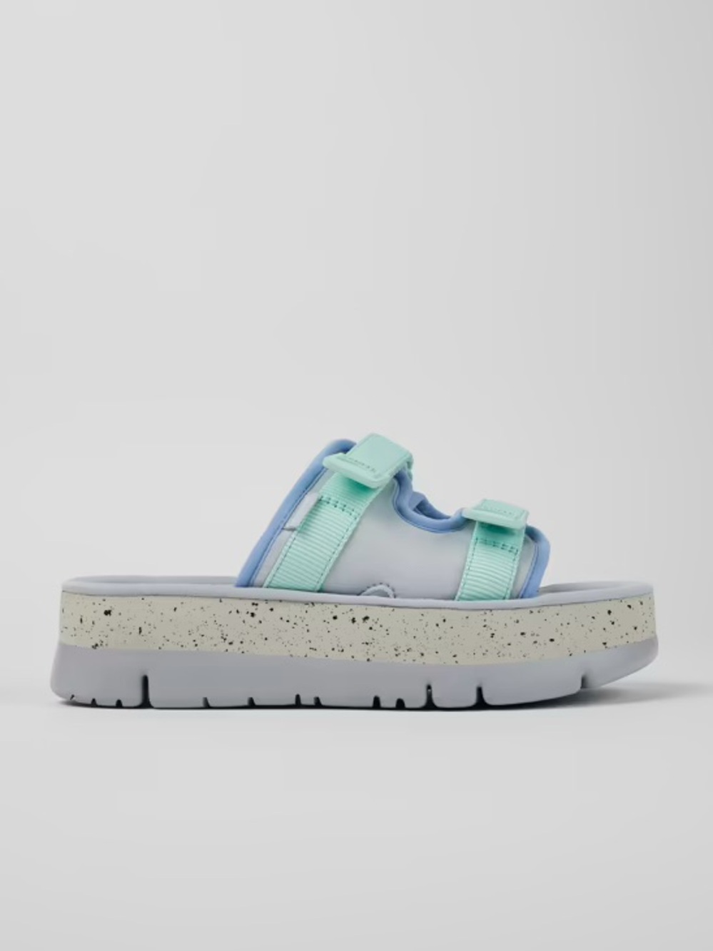 Camper Oruga Up Multicolored Platform Slide Sandal